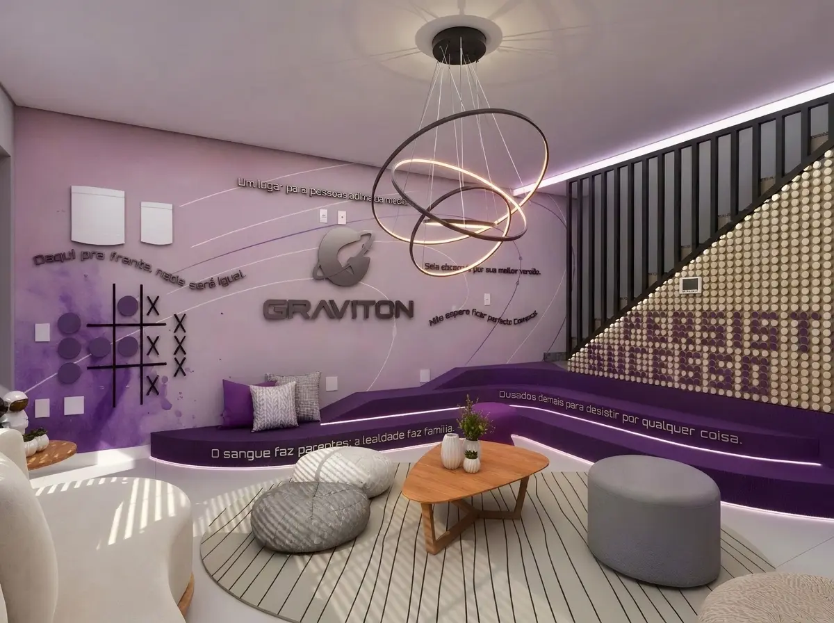Escritório comercial — sala de descanso corporativa
